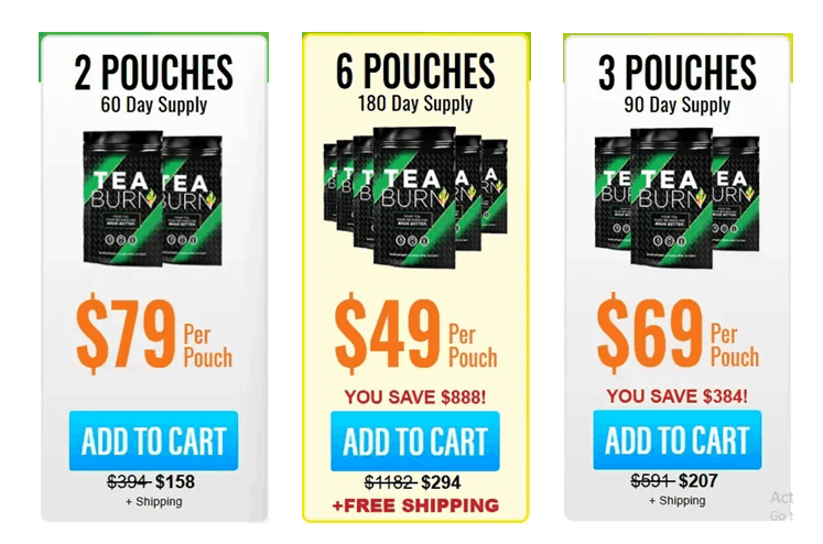 tea burn checkout